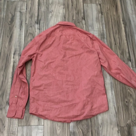Hollister pinkish red button up - Picture 6 of 8